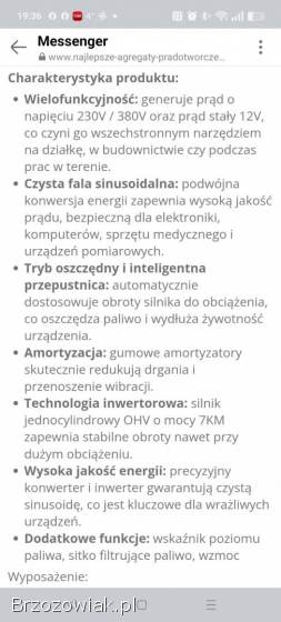 Sprzedam agregat prądotwórczy