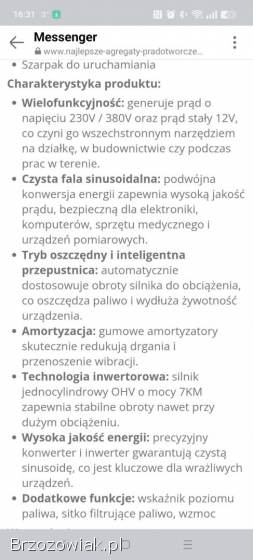 Sprzedam agregat prądotwórczy