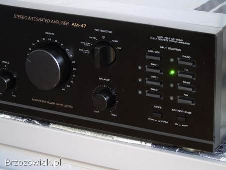 Świetny wzmacniacz Akai AM-47 sprawny i mocny 2x 120 wat.  DOSTAWA