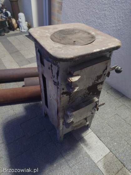Piecyk koza kominek piec rura kolanko