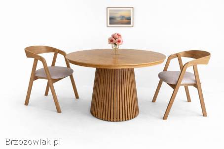 Producent / Krzesło Dębowe / Stół Dębowy Okrągły Rozkładany / Loft