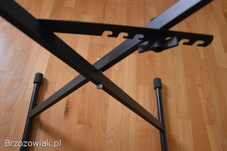 Statyw pod keyboard / klawiaturę – solidny,  regulowany X-stand