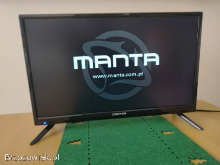 Telewizor LED Manta 19 HDMI USB Idealny do kuchni,  pokoju dziecka