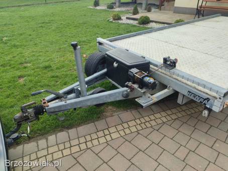 Przyczepa pod minikoparke,  platforma