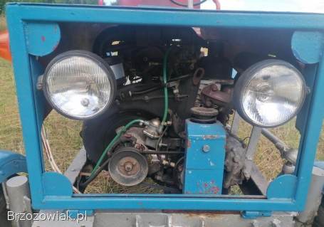 Traktor SAM z pługiem do śniegu (transport po zakupie)