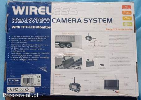 Kamera cofania bezprzewodowa kamper bus TIR