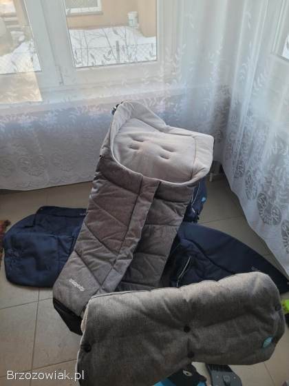 Wózek Baby Design 2 w 1 z dodatkami