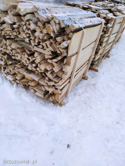 Drewno bukowe okrajki wiązka