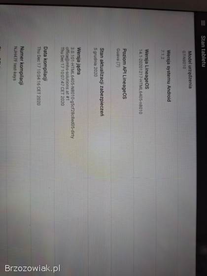 Tablet samsung galaxy note 10.  1