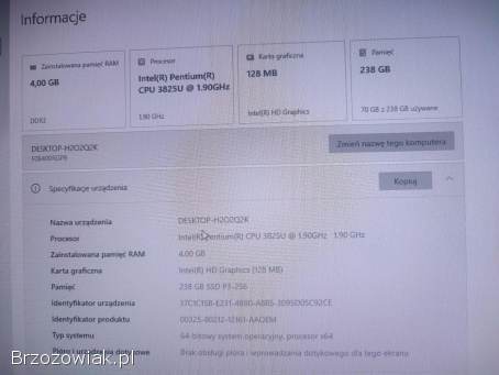 Lenovo C40-30 All-in-One 21,  5 – sprawny,  gotowy do pracy