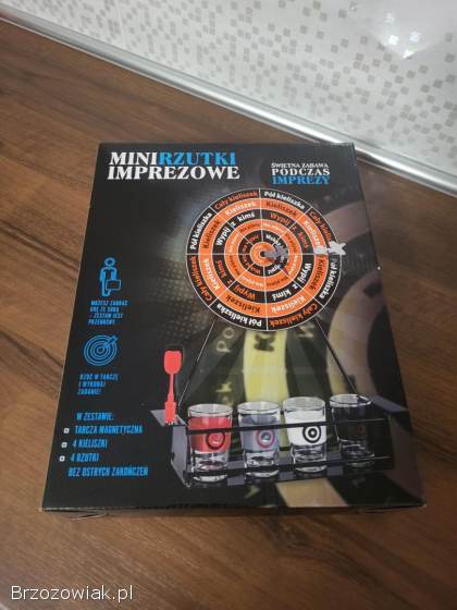 Mini rzutki i ruletka imprezowa