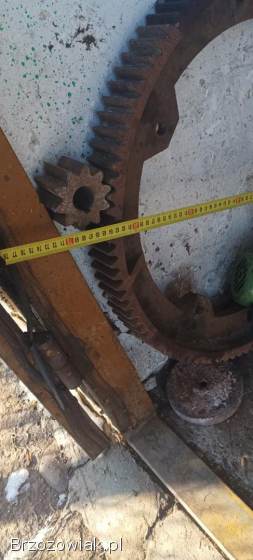 Sieczkarnia śrutownik przekładnia