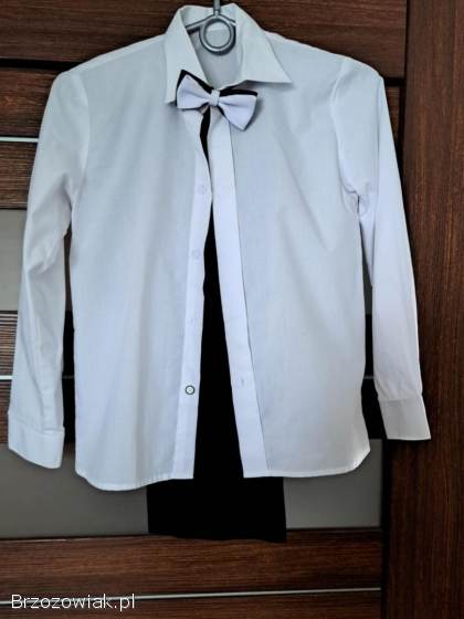 Strój pierwszokomunijny kompletny dla szczupłego chłopca