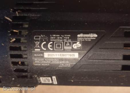 Teleskopowa piła łancuchowa gardol gets -  e 710