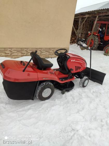 Kosiarka traktorek MTD Pompa oleju pług do śniegu