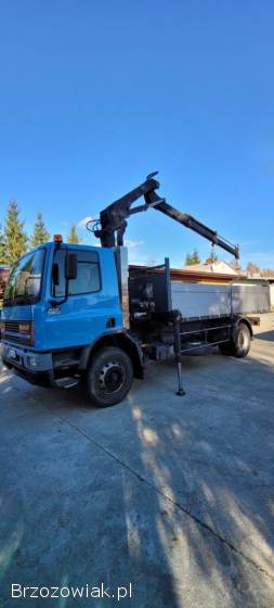 Samochód ciężarowy DAF CF75.  320 4x2 + wywrotka + HDS HIAB