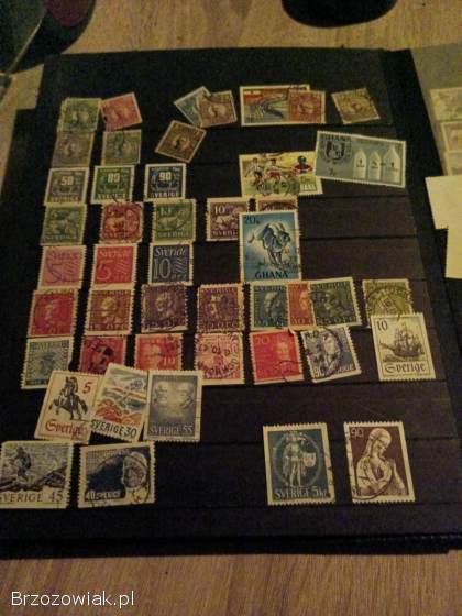 Znaczki lata 30 do 70
