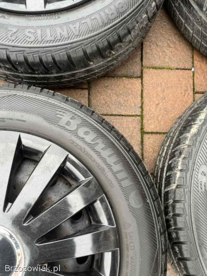 Felgi stalowe 14” 4x108 + Opony letnie Barum Brillantis 2 175/65/14