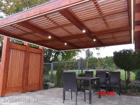 Meble ogrodowe drewniane nowoczesne premium