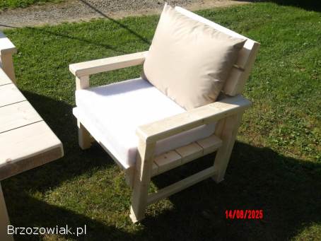 Meble ogrodowe drewniane nowoczesne premium