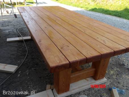 Meble ogrodowe drewniane nowoczesne premium