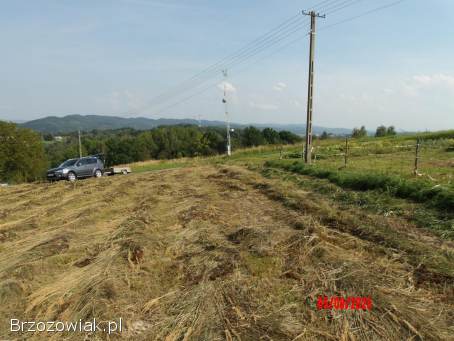 Działka rekreacyjna Wydane Pozwolenie na BUDOWĘ