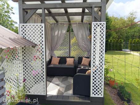 Altany ogrodowe pergole taras zadaszenia
