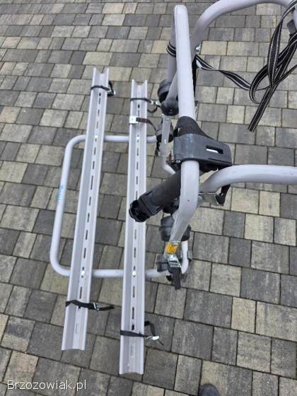 Bagażnik rowerowy,  model Peruzzo Padova Steel przeznaczony na 2 rowery