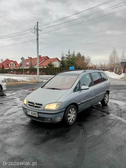 Opel Zafira 2.  0DTI 101km 03r 2003