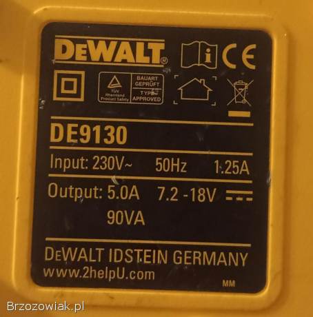 DeWalt DC 980 XRP -  12V 2Ah + DE9130