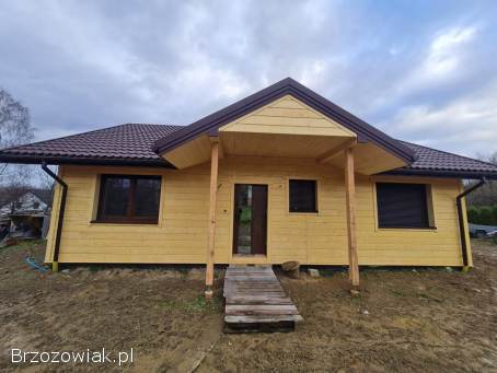 DREWNIANE ELEWACJE MONTAŻ docieplenie wełną montaż fasad drewnianych