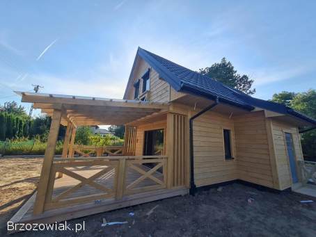 DREWNIANE ELEWACJE MONTAŻ docieplenie wełną montaż fasad drewnianych