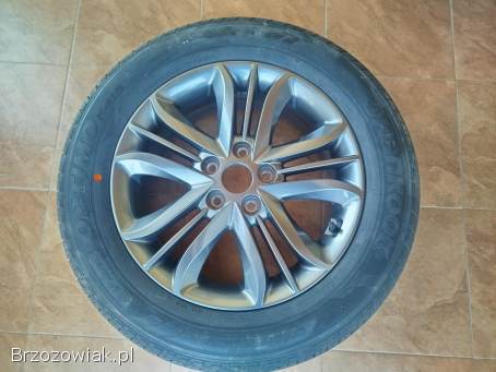 5x114,  3 koło alufelga hyundai ix35 opona 225/60R17 NOWE!  oryginał