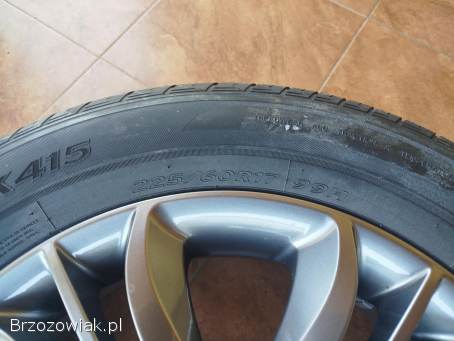 5x114,  3 koło alufelga hyundai ix35 opona 225/60R17 NOWE!  oryginał