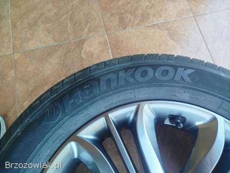 5x114,  3 koło alufelga hyundai ix35 opona 225/60R17 NOWE!  oryginał
