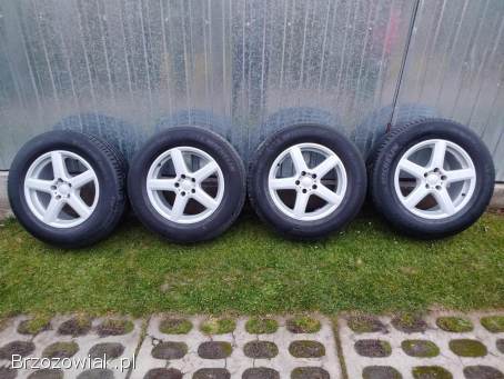 Koła audi q5 mercedes 5x112 17 cali z oponami 4x6mm