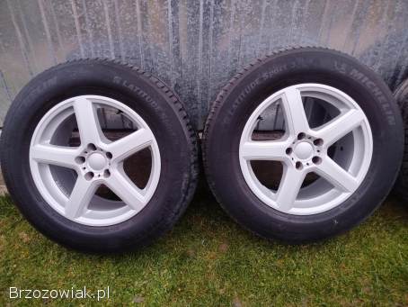 Koła audi q5 mercedes 5x112 17 cali z oponami 4x6mm