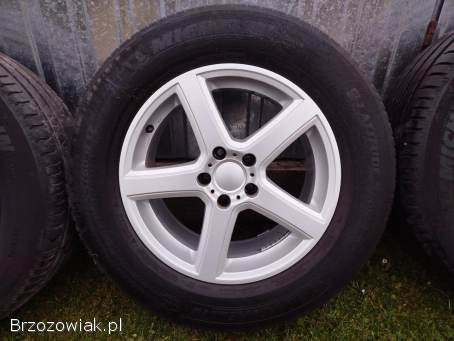 Koła audi q5 mercedes 5x112 17 cali z oponami 4x6mm