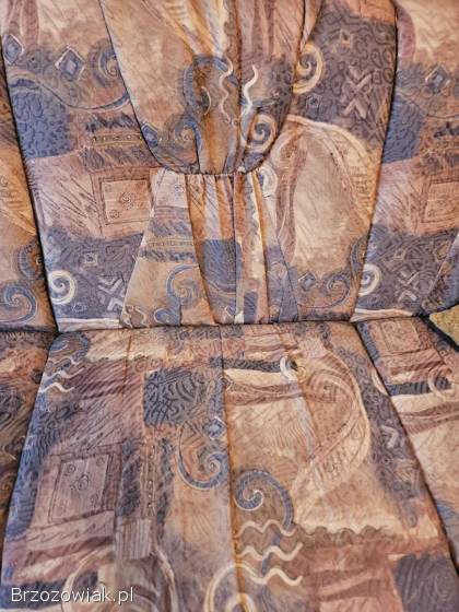 Wersalka kanapa rozkładana duza dębowe wykończenie