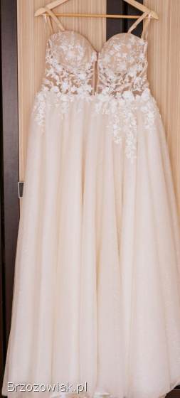 Suknia ślubna gorsetowa księżniczka