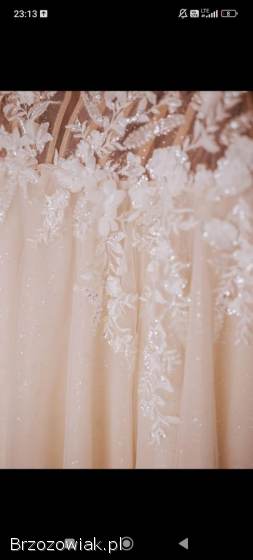 Suknia ślubna gorsetowa księżniczka
