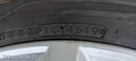 Koła letnie alu 16 VW golf