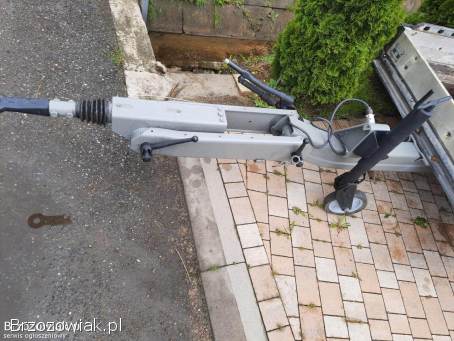 Boeckmann Przyczepa pod koparkę z najazdami zNiemiec dok do rej PL Sanok