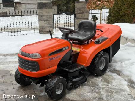 Traktorek kosiarka husqvarna 16hp z pompa oleju Super Stan kosz!