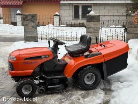 Traktorek kosiarka husqvarna 16hp z pompa oleju Super Stan kosz!