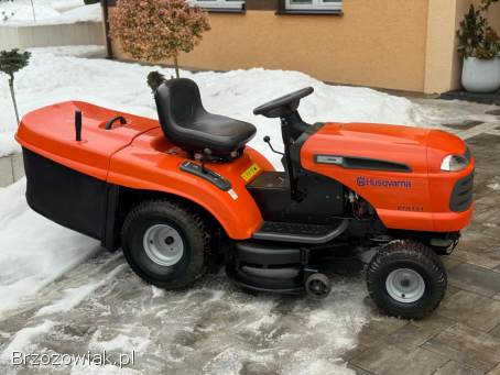 Traktorek kosiarka husqvarna 16hp z pompa oleju Super Stan kosz!