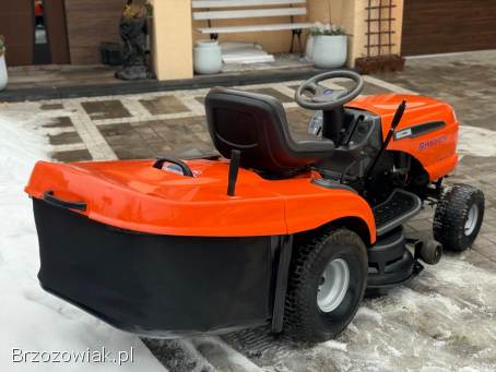 Traktorek kosiarka husqvarna 16hp z pompa oleju Super Stan kosz!