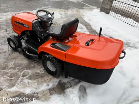 Traktorek kosiarka husqvarna 16hp z pompa oleju Super Stan kosz!