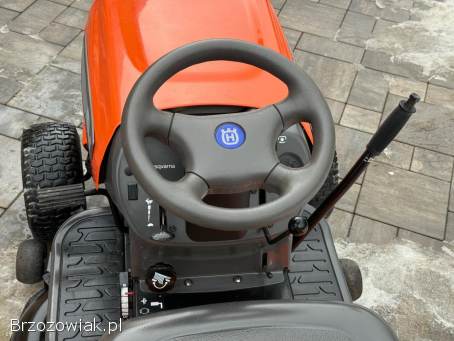 Traktorek kosiarka husqvarna 16hp z pompa oleju Super Stan kosz!