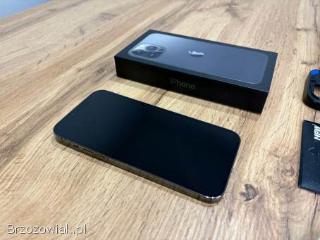 Okazja!  Iphone 13 Pro Max Grafit!  Kondycja Baterii 100!  Super Stan!